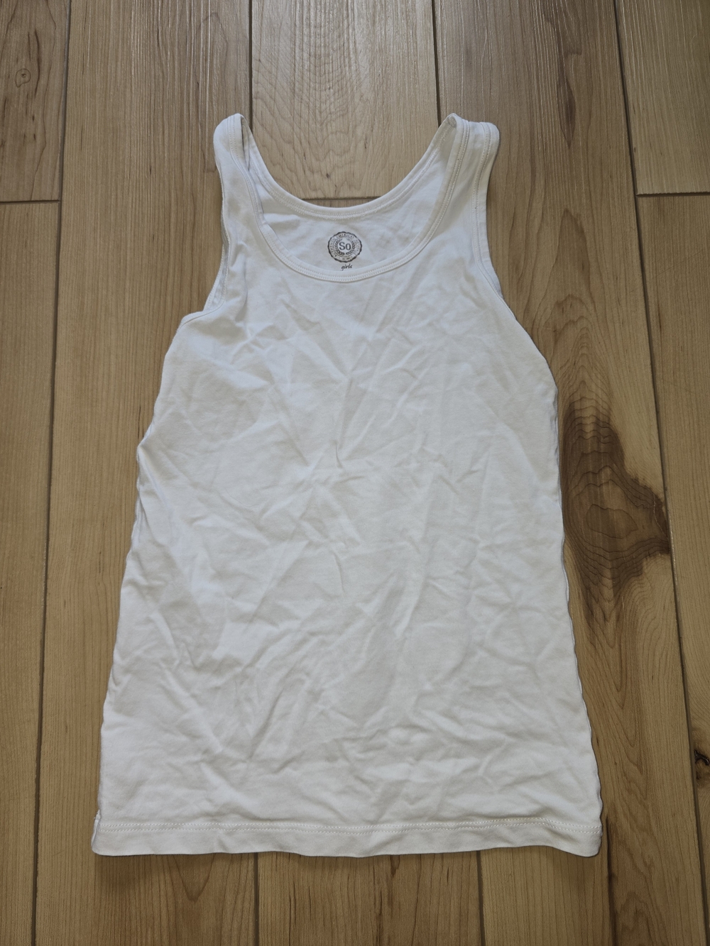 SO Kids’s White Tank Top
